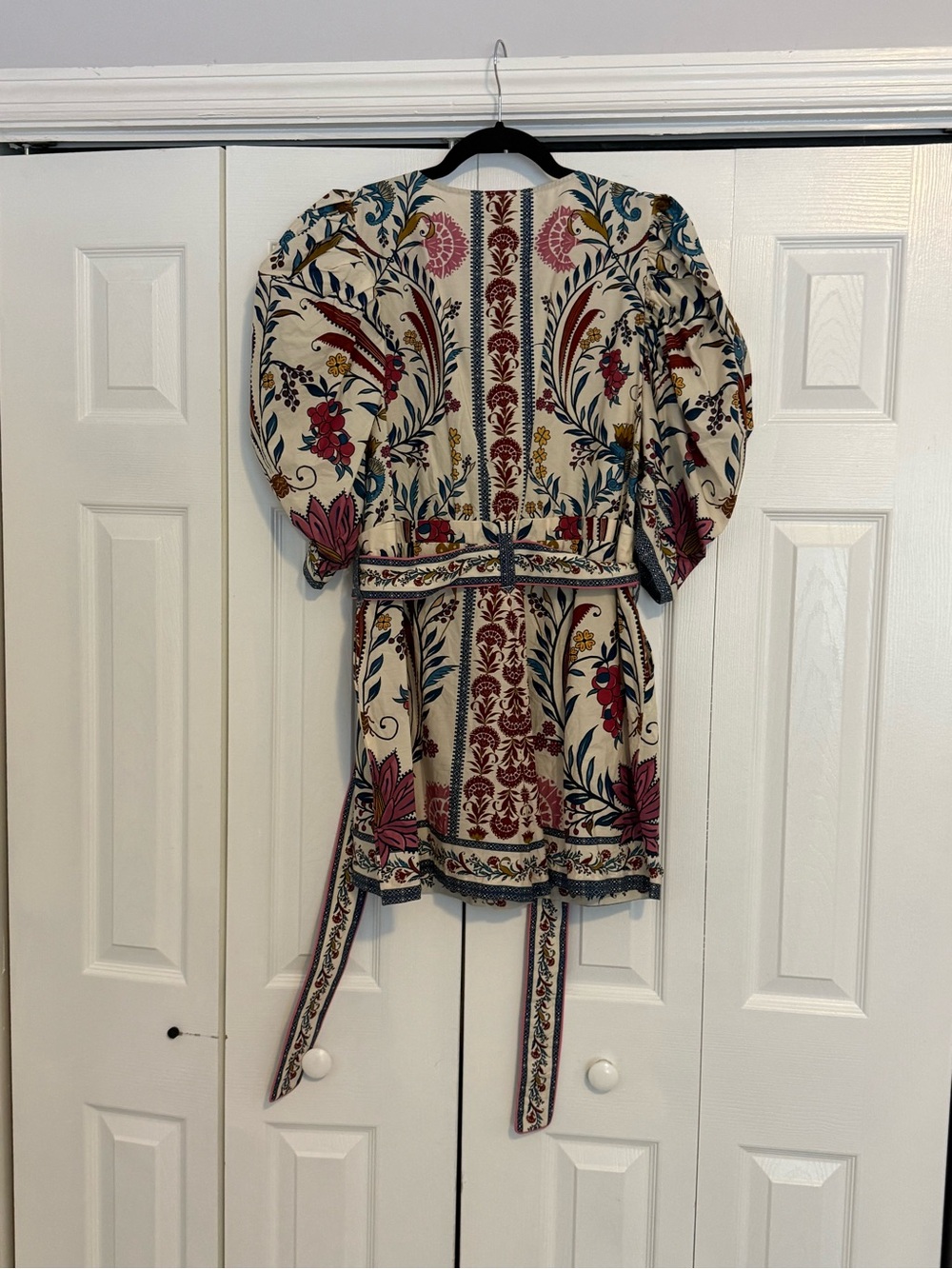 Farm Rio Puff Sleeve Romper - Picture 2 of 3